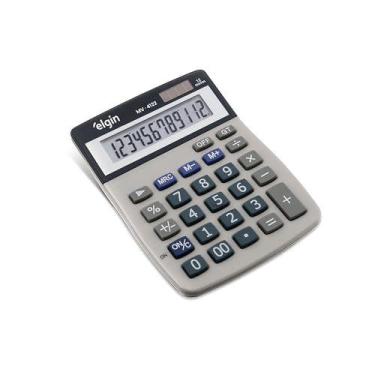Imagem de Calculadora De Mesa 12 Dig. Visor Lcd Sol/Bat.G10 - ELGIN