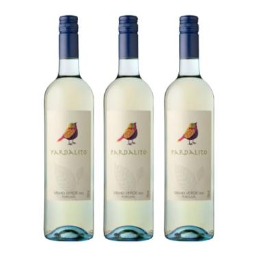 Imagem de Kit com 3 Vinhos Verde Português Pardalito Branco DOC 750ml
