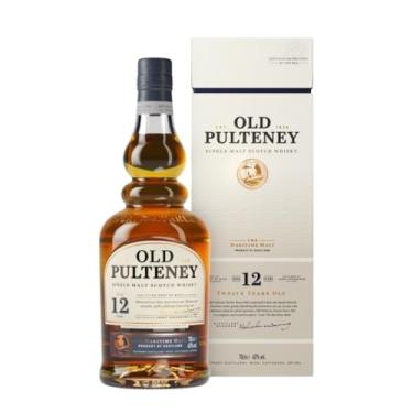 Imagem de Whisky Old Pulteney 12 Anos Maturado Barris de Ex-Bourbon Envelhecido á Beira-mar 700ml Teor 40% Single Malt Escocês