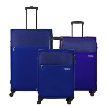 Imagem de Conjunto de Malas American Tourister by Samsonite Frankfurt P, M e G, 