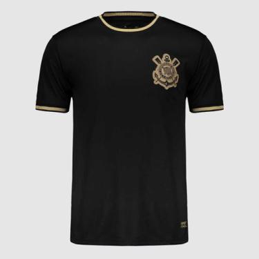 Imagem de Camisa Corinthians Classic Preta e Dourada - Coimbra, EG