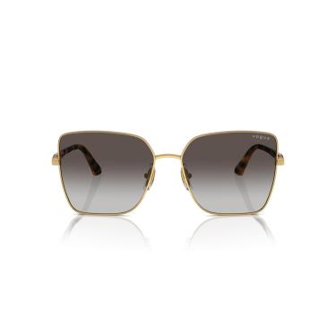 Imagem de Óculos de Sol Vogue Eyewear 0VO4199S 51988G Tam 58 / Ouro - Lentes Cinza Gradiente