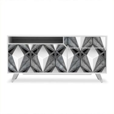 Imagem de Adesivo de Revestimento Móveis - Pedras - Geométrico - 475rev - Allodi