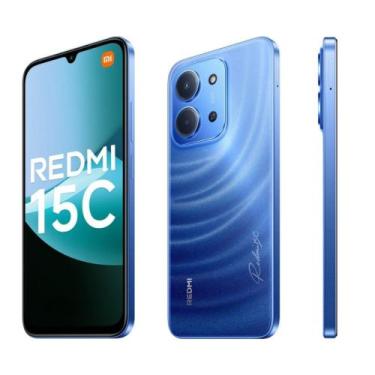 Imagem de Smartphone 15C 8GB 256GB Moonlight Blue - Câmera 50MP - Dual Chip - Ve