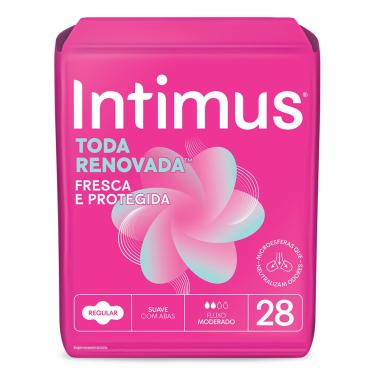 Imagem de Absorvente Externo Intimus Toda Renovada Dia Com Abas 28 unidades