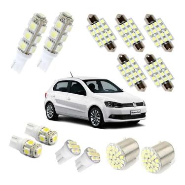 Imagem de 2X Kit Lampadas Led Gol Voyage Parati Up Fox Saveiro Golf Pi