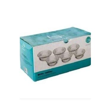 Imagem de Pote Bowl Tigela De Sobremesa De Vidro Doces Petiscos 270ml - lehaví