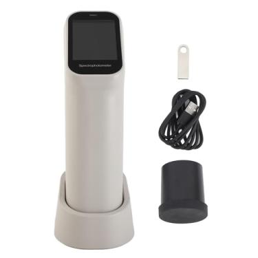 Imagem de Testador de cores de cor de cor de toque portátil Testador de cores de cor de 6 mm Medidor de analisador de cores construído na bateria para medição profissional de cores e