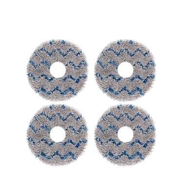 Imagem de Compatible With Ecovacs Deebot X1 OMNI / T10 OMNI Accessories Robot Vacuum Cleaner Parts Dust Bag Hepa Filter Main Side Brush Mop Dustbin(Burgundy)