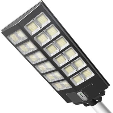 Imagem de Luminária Solar Externa Com Certificação CE, Lâmpada LED Para Rua 600W/800W/1000W/1200W Com Sensor De Movimento, À Prova D'Água, Iluminação Ampla Para Quintal, Entrada De Garagem E Jardim(1200w)
