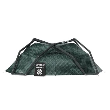 Imagem de HEIMPLANET Backdoor V2, barraca para 4 pessoas, barraca de acampamento inflável, barraca externa e piso de barraca - 5000 mm, sem necessidade de postes de barraca, suporta 1% para o planeta