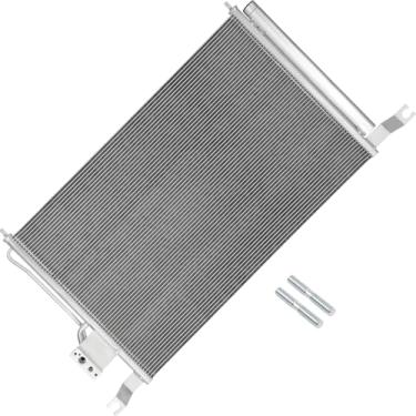 Imagem de Condensador de ar condicionado A/C compatível com Hyundai Santa Fe 2007-2009 V6 2.7L/V6 3.3L # 3576, CN3576PFC, 976062B000