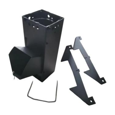 Imagem de Dynwave Fogão, barraca de acampamento, forno compacto, dobrável, fogão a lenha para viagem, churrasco, festa, pesca