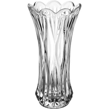 Imagem de Vaso Decorativo Enfeite Casa Floreiro Home&co Vidro 29x14x14cm Transparente
