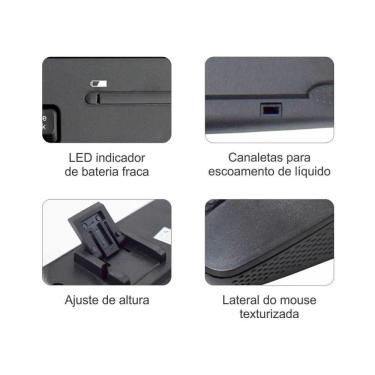 Imagem de Combo Teclado E Mouse Sem Fio K-Mex - Ka-S329 Ma-A733