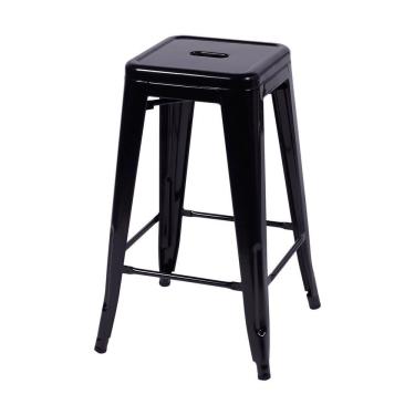 Imagem de Banqueta Tolix Média Preta