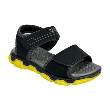 Imagem de Sandália Klin Papete Thor 298033 Preto/Grafite/Amarelo-Unissex
