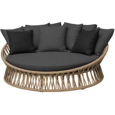 Imagem de Chaise área Externa Monza Alumínio Corda Náutica Trama Rami