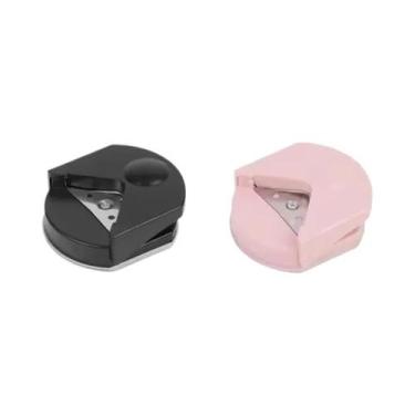 Imagem de Máquina Portátil De Corte De Cantos Redondos Para Botões, Cartões E Fo