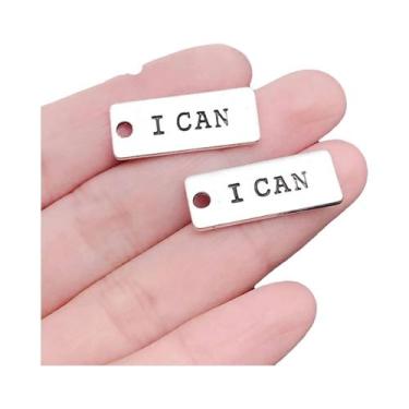 Imagem de Pingentes De Disco De Halteres De Fitness Em Prata, 10 a 32 Peças, Bri