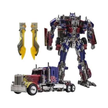 Imagem de Brinquedo Robô Transformável Optimus Prime De 30CM Para Crianças Autob