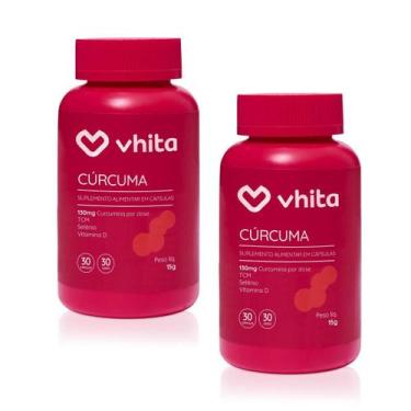 Imagem de Longa Com Vitamina D3 e Selênio 130mg 30 Cápsulas Vhita ( 2 unidades)