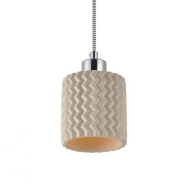 Imagem de Luminária Pendente Concreto Cimento Design Texturizado Ref: Lt-360CC-A