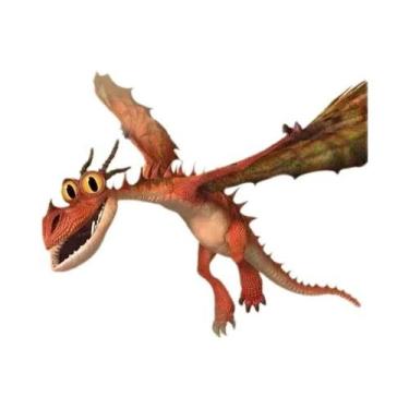 Imagem de Pôster Vintage Dragão Do Terror Sussurrando a Morte, Arte Em Tela Para