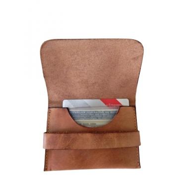 Imagem de Carteira Porta Cartões em Couro legitimo Zup