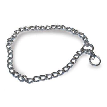 Imagem de Enforcador Chato Para Cães 70cm X 3,5mm Em Aço