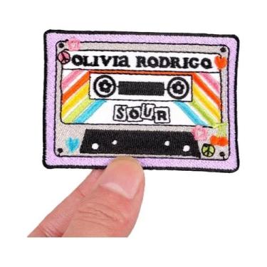 Imagem de Patches Bordados Termocolantes De Música Rock, Desenho Animado, Câmera