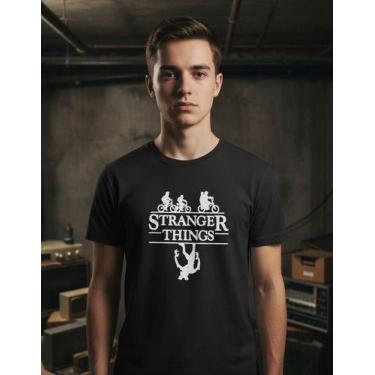 Imagem de Camiseta Stranger Things Mike Demogorgon Unissex - - Missionario S Sto