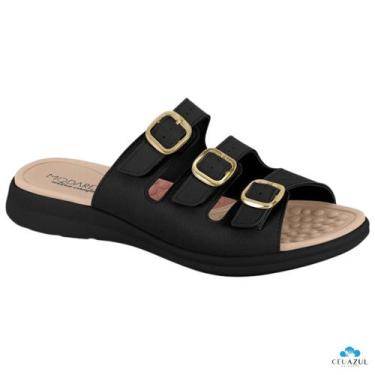 Imagem de Chinelo Feminino Modare Anatômico Três Tiras Fivelas Ortopedico UltraC