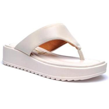 Imagem de Tamanco Vizzano Flat Feminino - Branco - 39-Feminino