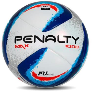Imagem de Bola Futsal Penalty Max 1000 Pro Fifa Futebol Salão Quadra Cor:Branco/