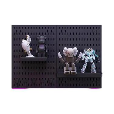 Imagem de Pegboard De Parede Sem Furos, Suporte De Armazenamento Multifuncional 
