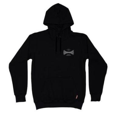 Imagem de Moletom Independent Canguru Established 78 - Preto-Masculino