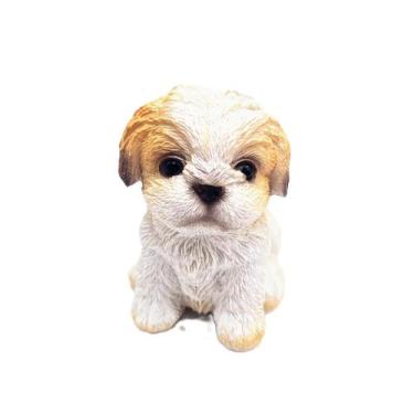 Imagem de Shitzu Miniatura Resina Cachorro Enfeite Decoração - Tenda, Shitzu Sen