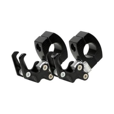 Imagem de Suporte De Gancho Para Capacete De Moto Em Alumínio, Clipes Para Armaz