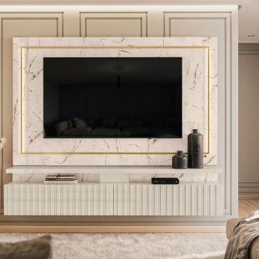 Imagem de Painel Home Suspenso para TV até 75 Polegadas Gaia Madetec