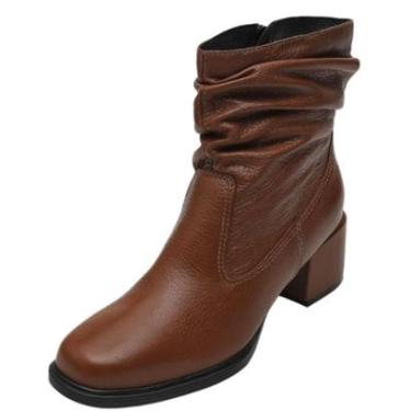 Imagem de Bota Feminina Elegante Moderna Conforto Cano Baixo Bottero-Feminino