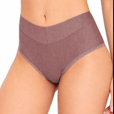 Imagem de Calcinha Cós Duplo DelRio 500522 Média Sustentação, Nude, GG