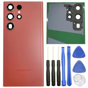 Imagem de Substituição da tampa traseira de vidro da porta traseira para Samsung