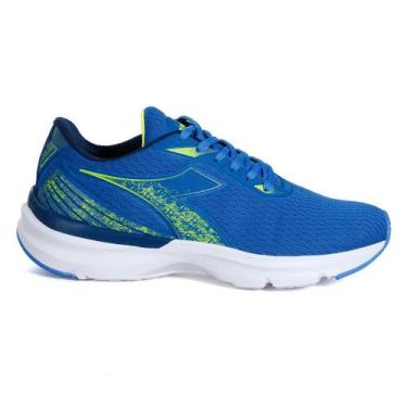 Imagem de Tenis diadora plutone masculino, 38, Azul, Amarelo