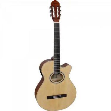Imagem de Violão Giannini Gnf1d Mini Jumbo Nylon Natural