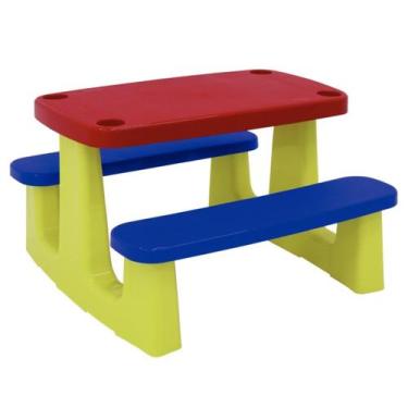 Imagem de Mesa Infantil Tramontina Pic-nic em Polipropileno Colorido