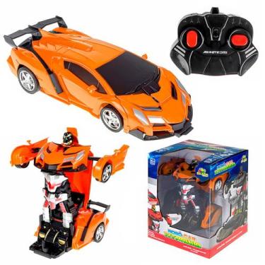 Imagem de Carro De Controle Remoto Infantil Que Se Transforma Em Robô - Art Brin