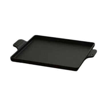 Imagem de Chapa Bifeteira Lisa Alca Metalica 22x22cm para Fogao e Churrasqueira Distribuicao de Calor Libaneza