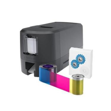 Imagem de Impressora Crachás Entrust Sigma DSE Simplex Exclusiva SMID Acompanha 