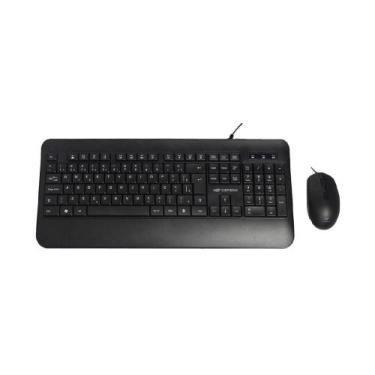 Imagem de Kit Teclado E Mouse C3Tech Teclado Multimídia Com Apoio Mouse 2000 Dpi